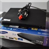 E08. Samsung Bluray player. 